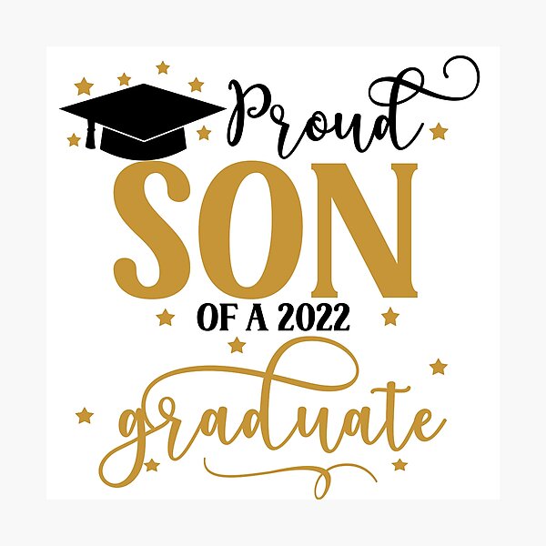 Item preview, Proud Son of a 2022 Graduate I Senior Graduation 2022 designed and sold by younghopes.