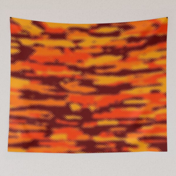 Item preview, Orange Camouflage  designed and sold by Tshirtstory.