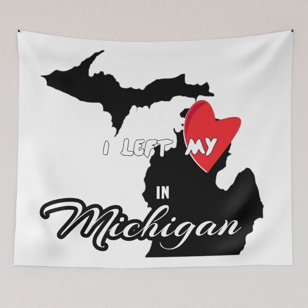 Item preview, I left my heart in Michigan designed and sold by SirErnZ.