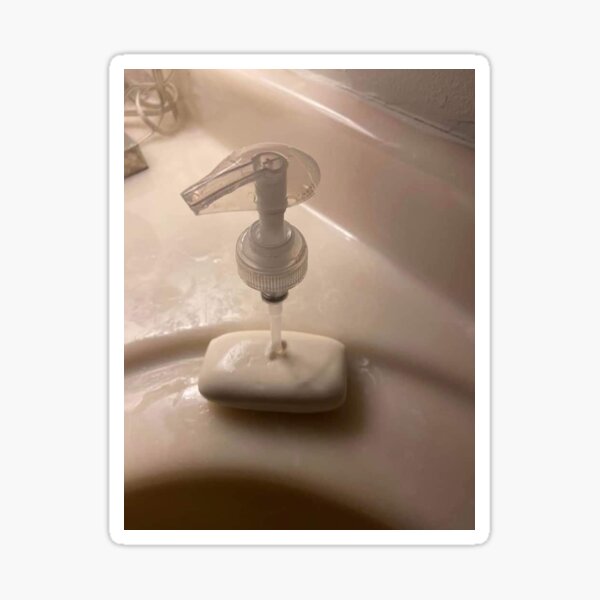 Item preview, cursed soap dispenser  designed and sold by Multimedia By Holly.