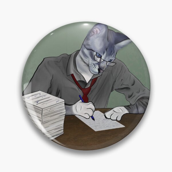 Item preview, Office Work Cat designed and sold by Esther Blevins.