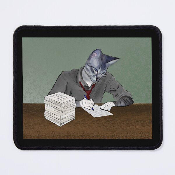 Item preview, Office Work Cat designed and sold by Esther Blevins.