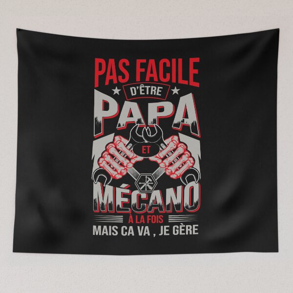 Item preview, not easy to be a dad and a mechanic at the same time but it's ok, I manage designed and sold by lapolonaise.