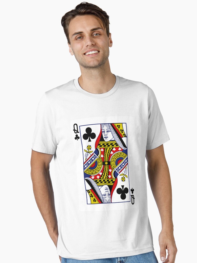 Queen of Clubs Playing Card