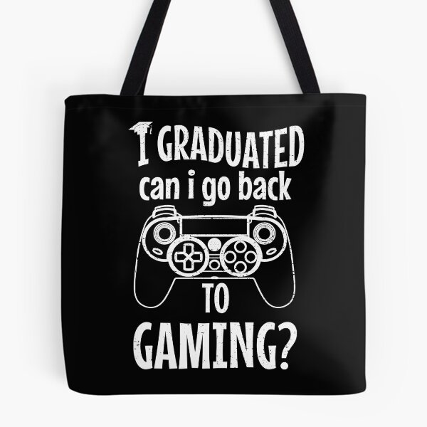 Item preview, I Graduated Can I Go Back To Gaming Now? Funny Gamer Graduation designed and sold by S-JDesigns.
