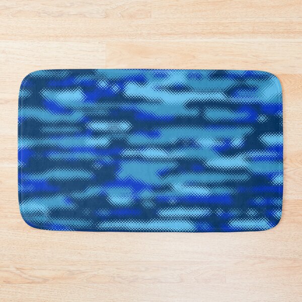 Item preview, Blue Aqua Camouflage  designed and sold by Tshirtstory.