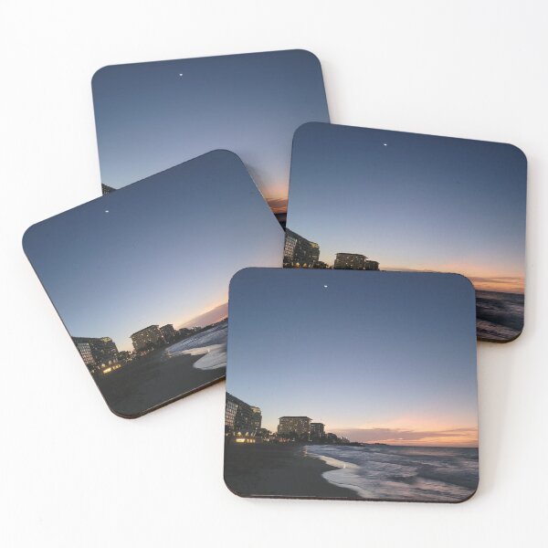 Item preview,  San Juan Puerto Rico beach sunset with new moon designed and sold by BePosh.