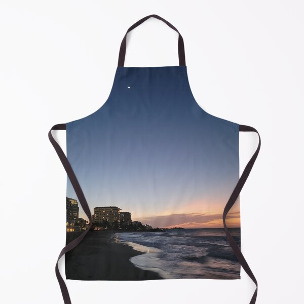 Item preview,  San Juan Puerto Rico beach sunset with new moon designed and sold by BePosh.