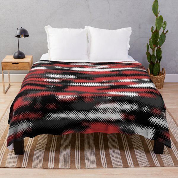 Item preview, Red Grey Silver Camouflage designed and sold by Tshirtstory.