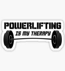 Kraftdreikampf-Therapie Sticker