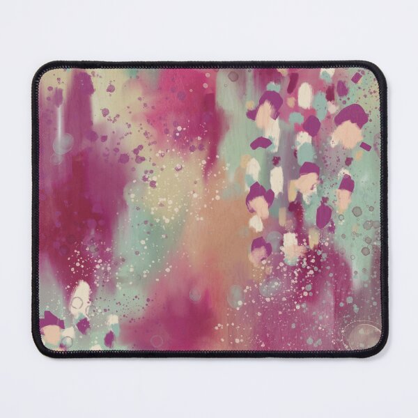 Item preview, Pink green abstract painting designed and sold by vianahline.