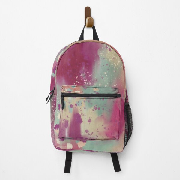 Item preview, Pink green abstract painting designed and sold by vianahline.