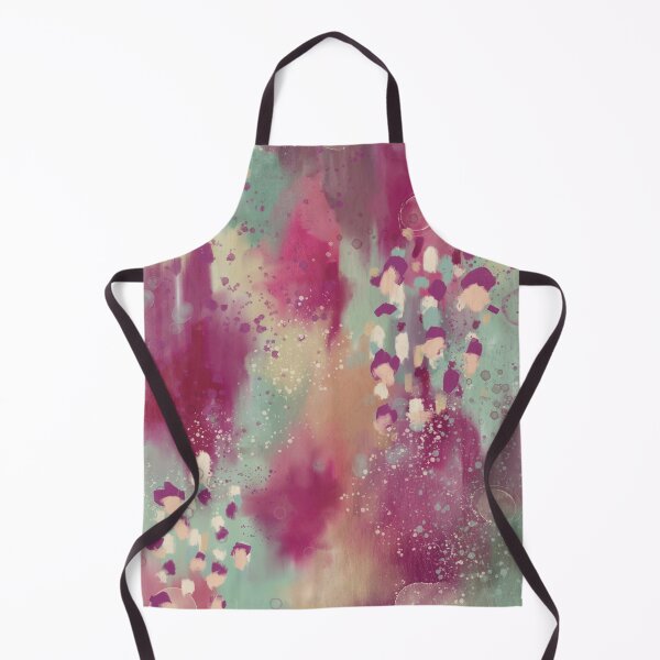 Item preview, Pink green abstract painting designed and sold by vianahline.