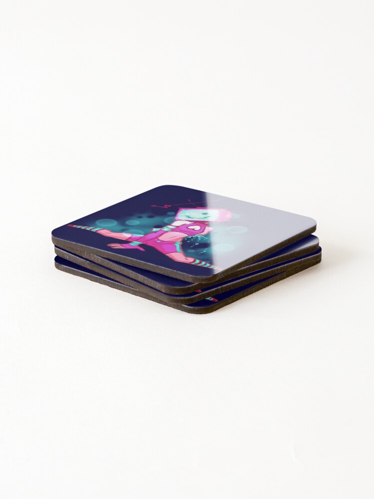 Thumbnail 4 of 5, Coasters (Set of 4), Defunct Shimmer designed and sold by Parallel-Shore.