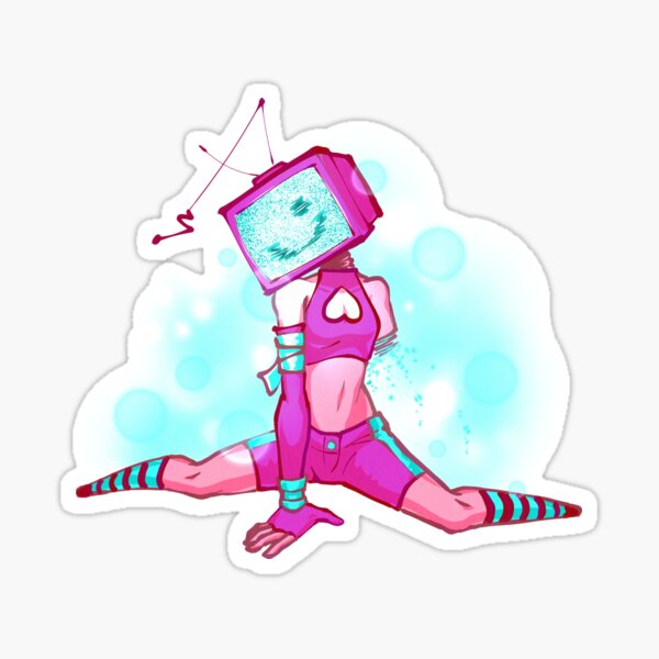 Defunct Shimmer Sticker