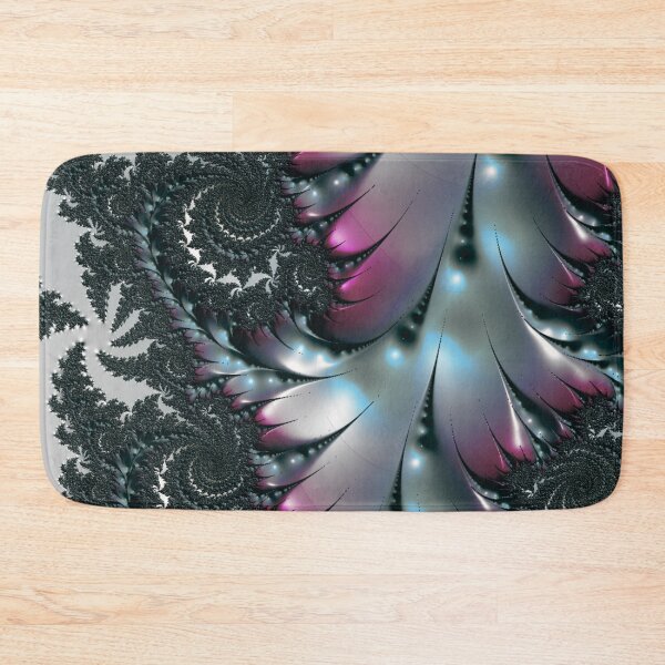 Item preview, Metallic Beauty | Pewter and Rose Fractal | Classy Fractal designed and sold by JillyJ05.