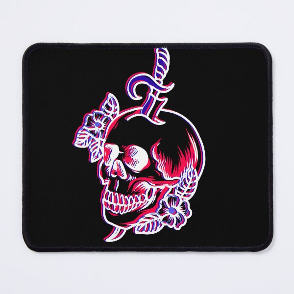 Item preview, Skull Tattoo Anaglyph 3D designed and sold by CreativeArts Studio.
