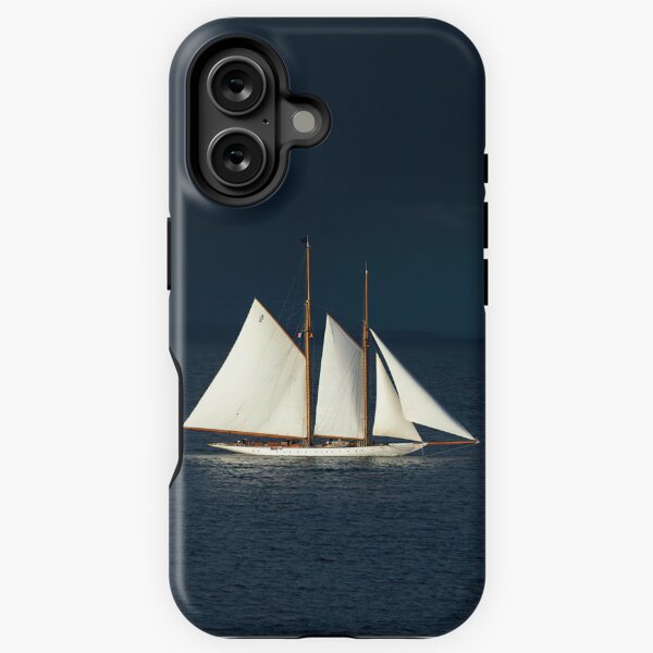 Vista previa del artículo con la obra «yate blanco», diseñado y vendido por MorningFive.