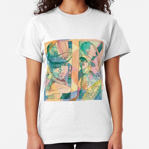 Face Sketches Classic T-Shirt