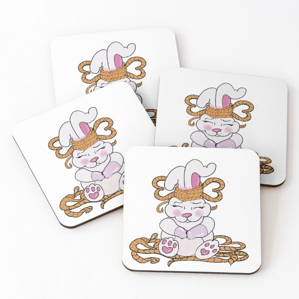 Item preview, Blushing Rope Bunny. designed and sold by SprinkleNSprout.
