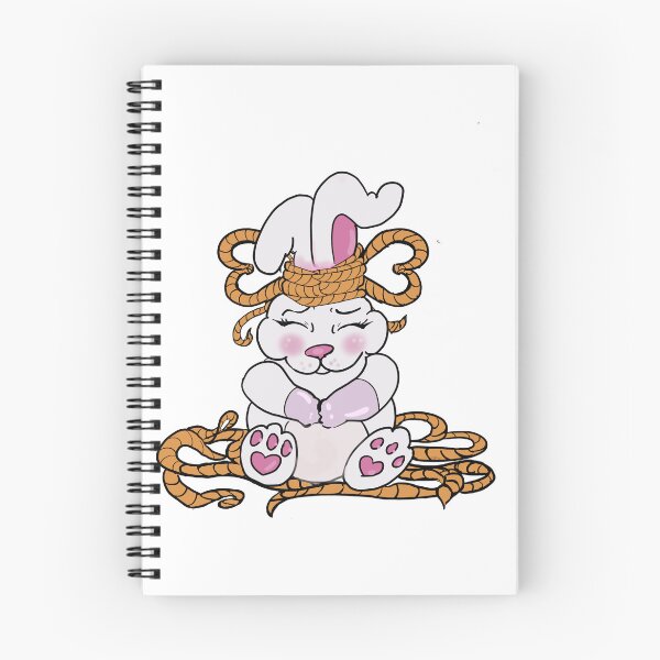 Item preview, Blushing Rope Bunny. designed and sold by SprinkleNSprout.