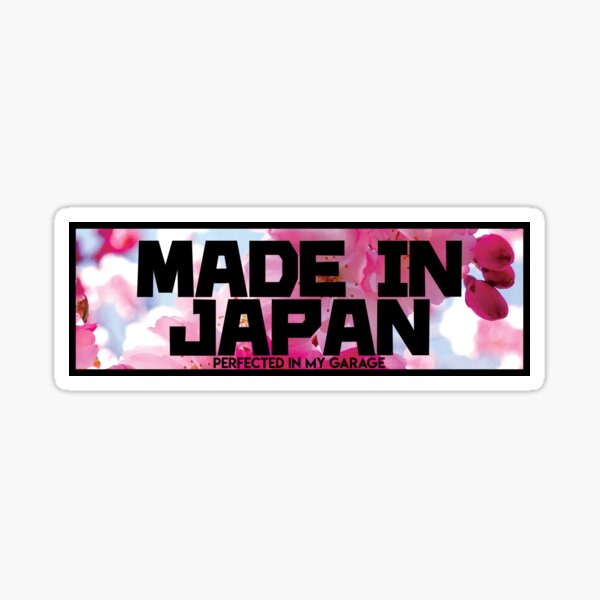Made in Japan Sticker