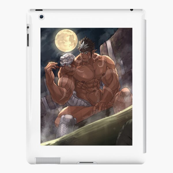 Japanese Kimono anime manga fanart sexy man lgbt gay yaoi iPad Case & Skin  by Escafan