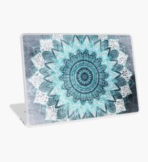 BOHOCHIC MANDALA IN BLUE Laptop Skin