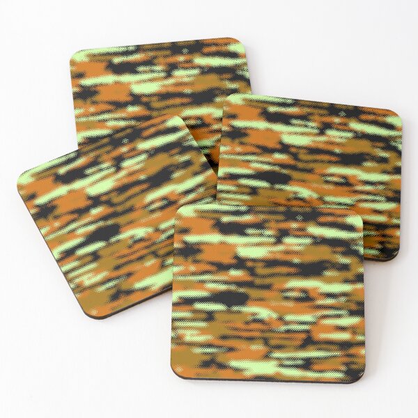 Item preview, Chocolate Light Green Camouflage  designed and sold by Tshirtstory.