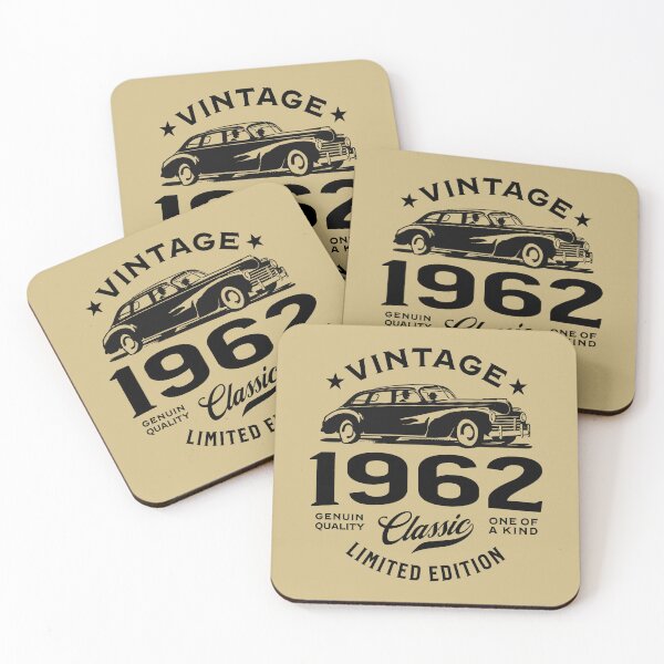 Item preview, Vintage 1962 Classic 60 Years Old Gifts 60th Father’s Day idea  designed and sold by BahaaIB.
