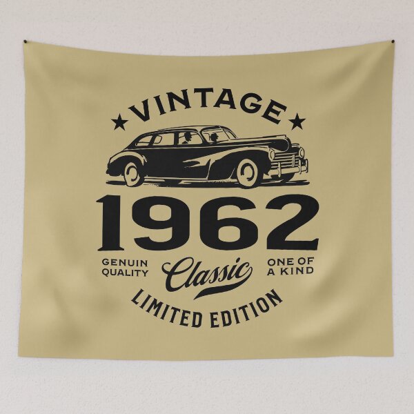 Item preview, Vintage 1962 Classic 60 Years Old Gifts 60th Father’s Day idea  designed and sold by BahaaIB.