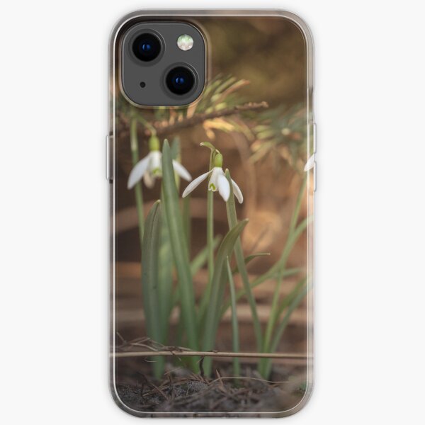 Snowdrops iPhone Soft Case
