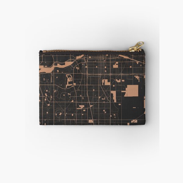 Item preview, Bakersfield Chocolate color Map Art California USA designed and sold by EpicMaps.