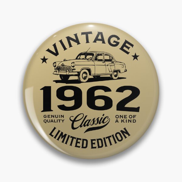 Item preview, Vintage 1962 Classic 60 Years Old Gifts 60th Father’s Day idea designed and sold by BahaaIB.