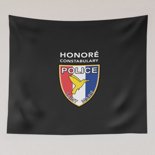Item preview, SAINT MARIE POLICE - HONORÉ CONSTABULARY Active T-Shirt designed and sold by LeonSauerwa.