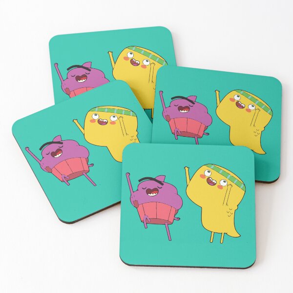 Item preview, Cupcake and Dino Dancing in a Party designed and sold by Bonobofy.