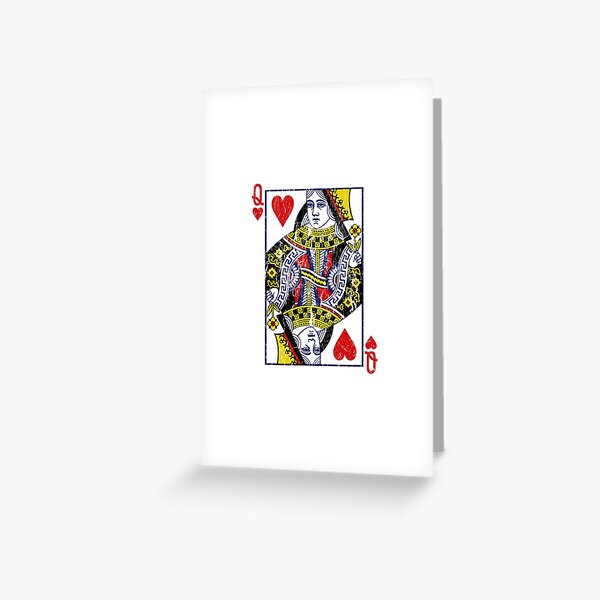 Item preview, Queen of Hearts Playing Card designed and sold by vladocar.