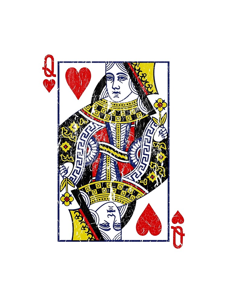 Queen of Spades Playing Card Scarf