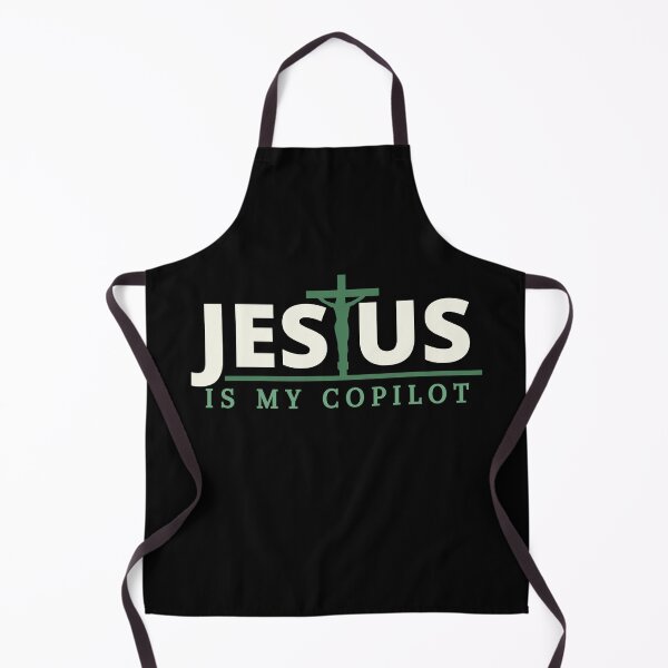 Item preview, Jesus is my copilot green cross nature tree leaf handmade love christian quote gift designed and sold by Ramesh ⭐⭐⭐⭐⭐.