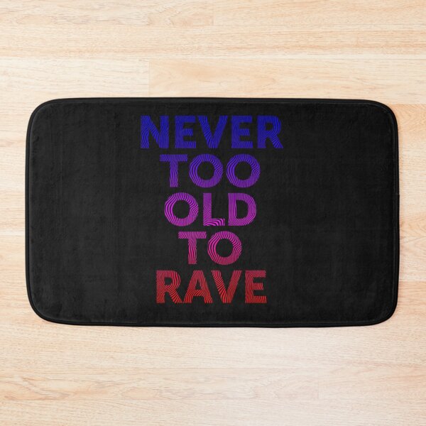 Item preview, Never Too Old To Rave, Electronic Music Dj Gift Premium T-Shirt designed and sold by AndreasHeinena.