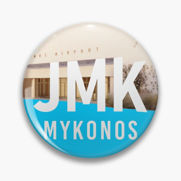 Item preview, JMK MYKONOS AIRPORT cyan edition designed and sold by angelisart.