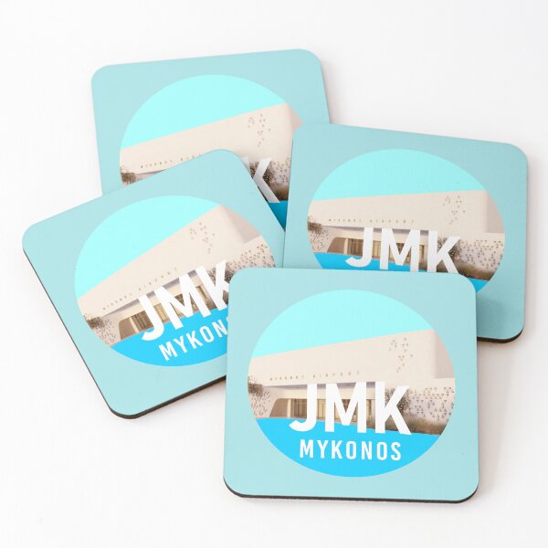 Item preview, JMK MYKONOS AIRPORT cyan edition designed and sold by angelisart.