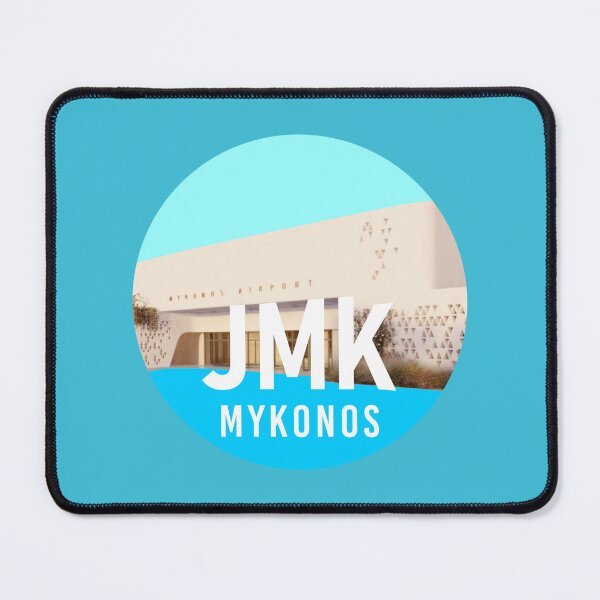 Item preview, JMK MYKONOS AIRPORT cyan edition designed and sold by angelisart.