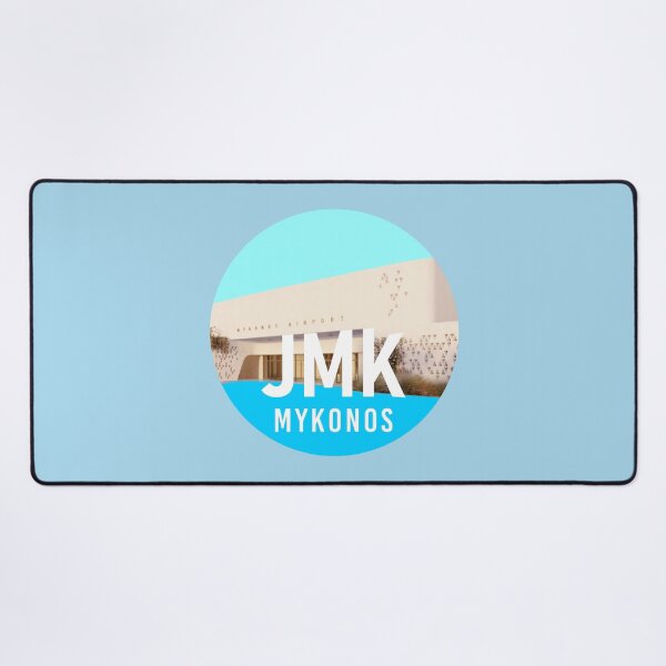 Item preview, JMK MYKONOS AIRPORT cyan edition designed and sold by angelisart.