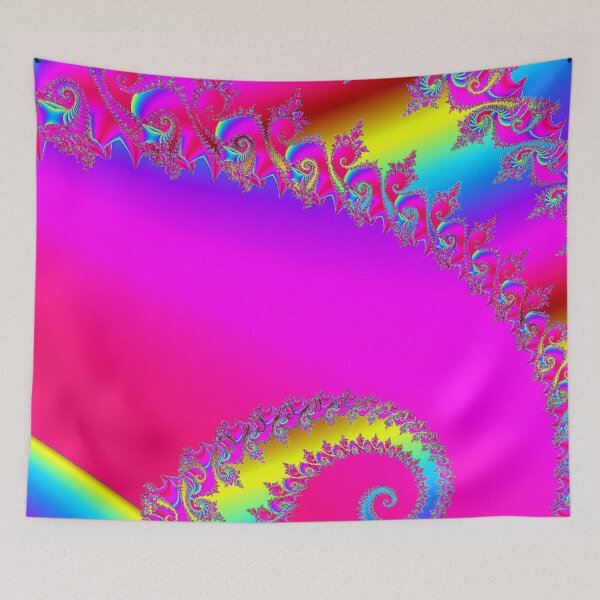 Item preview, Fusion of Fun | Vibrant Happy Fractal | Raise Your Vibration | Fractal Art designed and sold by JillyJ05.