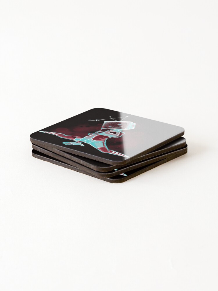 Thumbnail 4 of 5, Coasters (Set of 4), Defunct Negative designed and sold by Parallel-Shore.