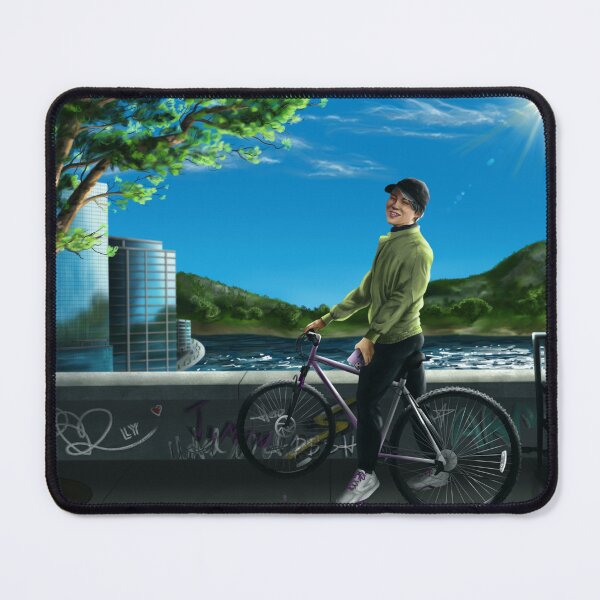 Item preview, BTS Jimin On Bike designed and sold by DigitalMe23.
