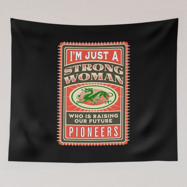 Item preview, A Strong Woman Raising Our Future Pioneers. designed and sold by studiohfy.