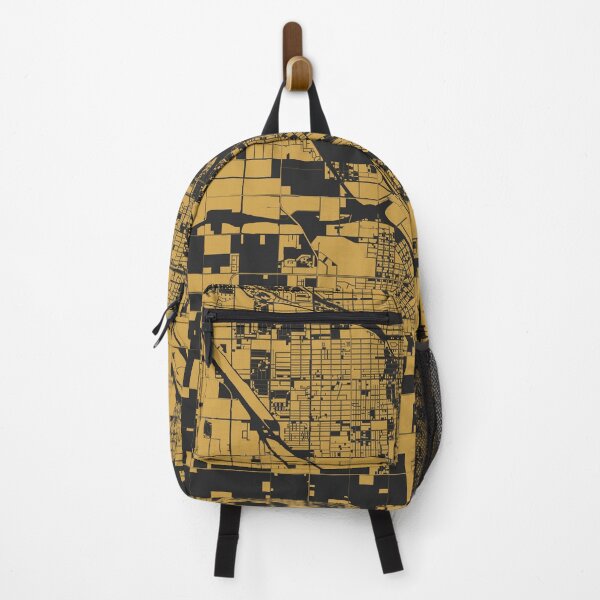 Item preview, Fresno Black Gold Map Art California USA designed and sold by EpicMaps.