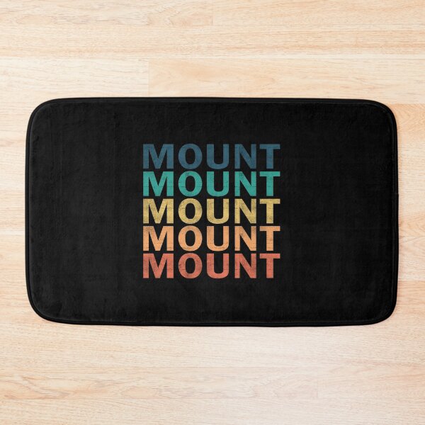 Item preview, Mount Name T Shirt - Mount Vintage Retro Name Gift Item Tee designed and sold by gabridunc4.